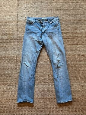 Slim Straight Light Blue Jeans